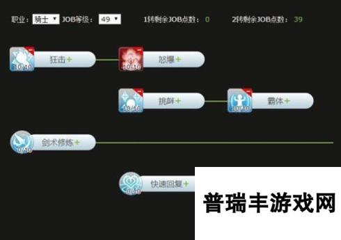 仙境传说RO手游剑士系技能加点模拟器分享