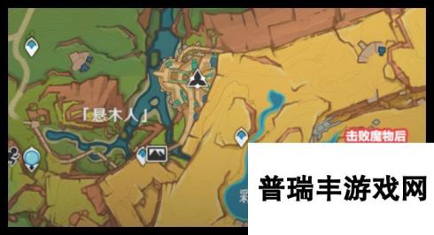 《原神》青蜜梅采集路线图